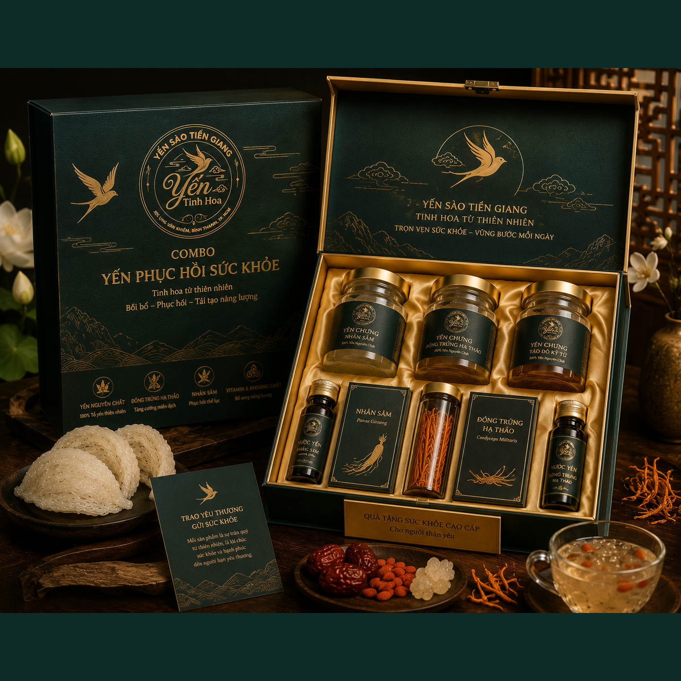 Combo Yến Phục Hồi Sức Khỏe